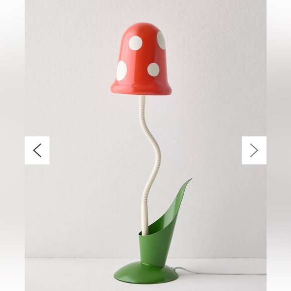 Urban Outfitters Other - Urban Outfitters Mushroom Table Task Lamp